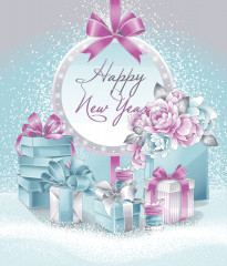 Набор полотенец вафельных «Новогодний» - Фото 1