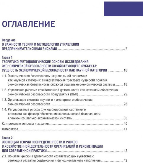 Управление рисками организации. Теория, методология и практика