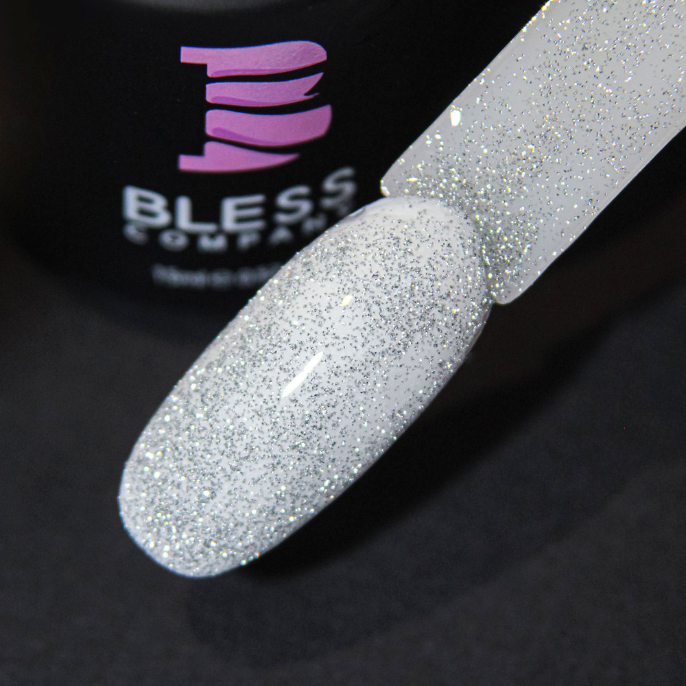 Топ для гель-лака светоотражающий, оттенок «Silver» | Bless company | Фото 3
