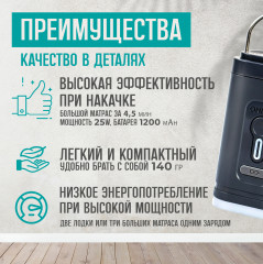 Насос портативный GR-107 - Фото 2