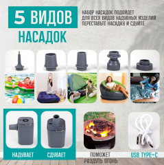 Насос портативный GR-107 - Фото 3