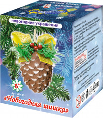 Набор для творчества «Новогодняя шишка» - Фото 1