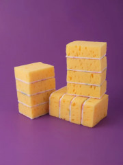 Набор губок кухонных антибактериальных «Ромашковое поле» - Фото 2