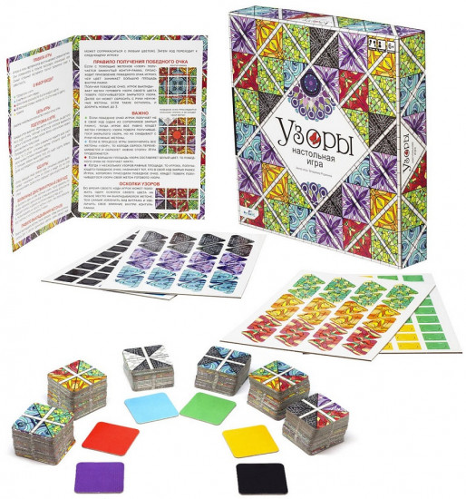 Игра настольная «Узоры»