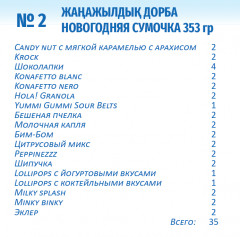 Набор подарочный «Новогодняя сумочка» - Фото 1