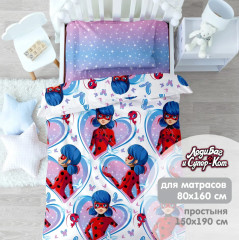 Комплект постельного белья «Леди Баг.Бабочки» - Фото 2