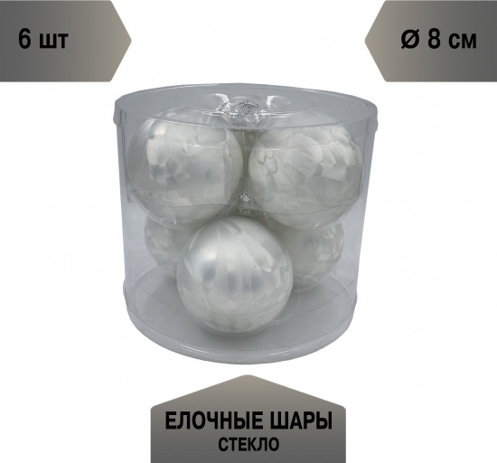 Набор шаров ёлочных