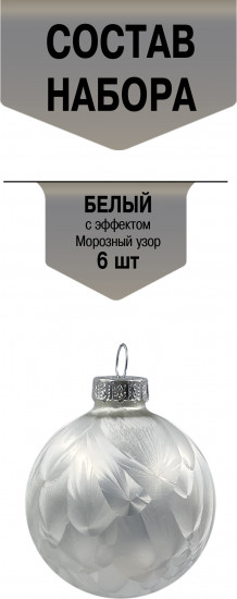 Набор шаров ёлочных