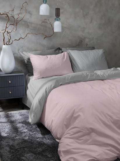 Комплект постельного белья «Pink and Grey»