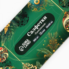 Набор салфеток бумажных в коробке «Новый год! Зимняя сказка» - Фото 3