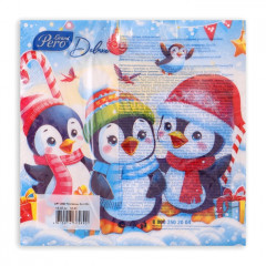 Набор салфеток бумажных «Пингвины» - Фото 2