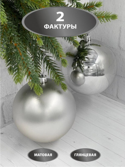 Набор шаров ёлочных
