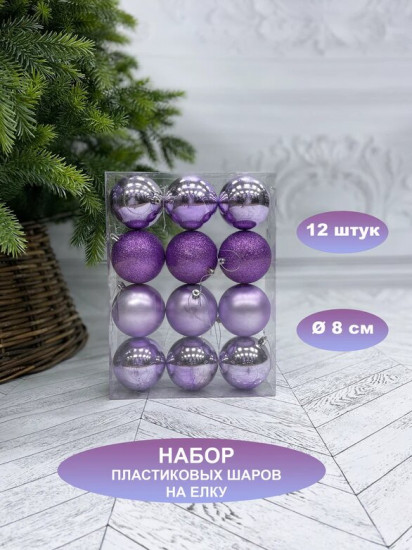 Набор шаров ёлочных