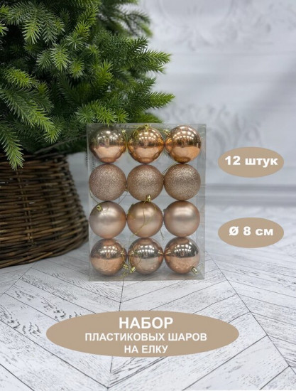 Набор шаров ёлочных