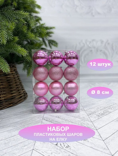 Набор шаров ёлочных