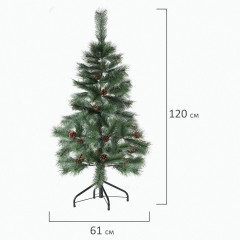 Ель искусственная с шишками «Velvet Pinewood» - Фото 6