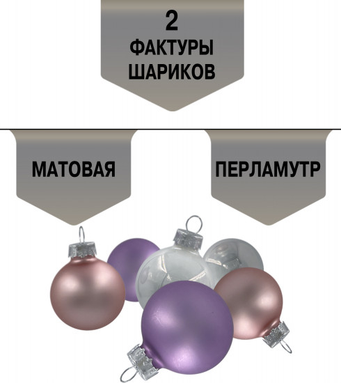 Набор шаров ёлочных