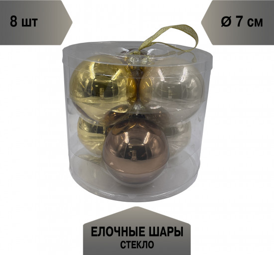 Набор шаров ёлочных
