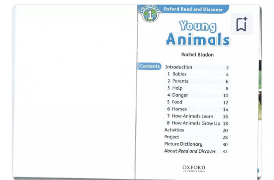 Oxford read and discover 1. Young animals