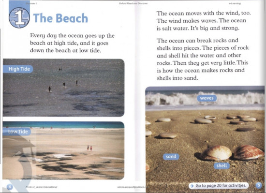 Oxford read and discover 1. At the beach