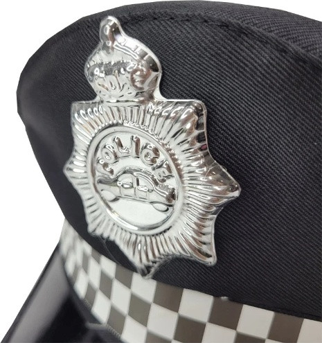 Фуражка полицейского карнавальная «Police»
