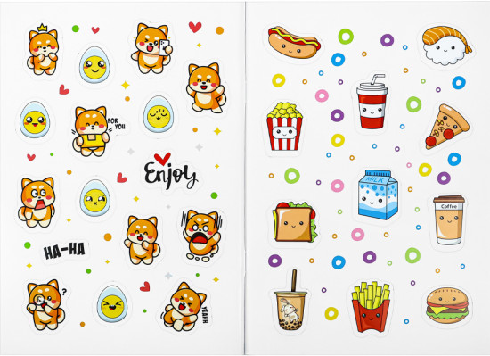 Стикербук «Kawaii style»