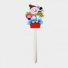 Топпер декоративный «Снеговик» - Фото 1