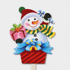 Топпер декоративный «Снеговик» - Фото 3