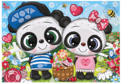 Геометрическая мозаика «Панды» - Фото 2