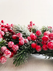 Венок еловый с ягодами - Фото 2