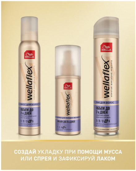 Лак для волос экстрасильной фиксации «2 day volume»