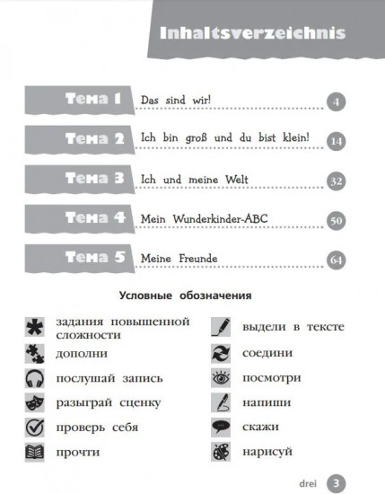 Deutsch. Немецкий язык. 2 класс. Рабочая тетрадь. Часть 1