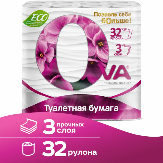 Туалетная бумага «Ova»