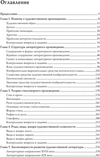 Теория литературы