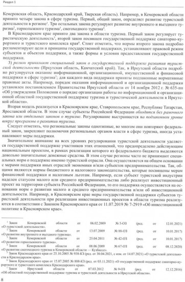 Туристский атлас. Путеводитель инвестора и руководителя