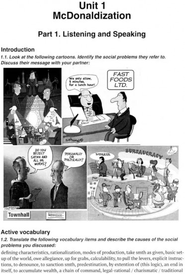 Английский язык. Master Sociology. Социология для магистрантов. Учебное пособие по языку профессии. Уровень С1