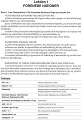 Датский язык. Общественно-политический перевод. Учебное пособие в 2 частях. Уровни В2-С1. Часть 1. ООН - Фото 2