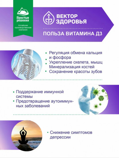 Капсулы «Vitamin D3»