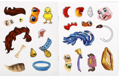 Домашние животные. 24 наклейки - Фото 1