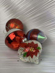 Набор елочных игрушек «Красный» - Фото 4