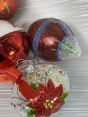 Набор елочных игрушек «Красный» - Фото 8