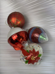 Набор елочных игрушек «Красный» - Фото 9