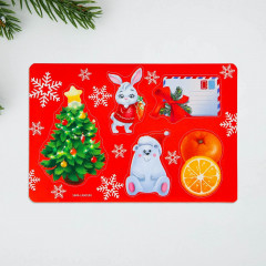 Письмо Деду Морозу с наклейками «Новый год. Новогодняя почта» - Фото 2