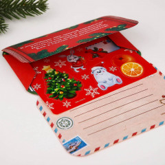 Письмо Деду Морозу с наклейками «Новый год. Новогодняя почта» - Фото 4