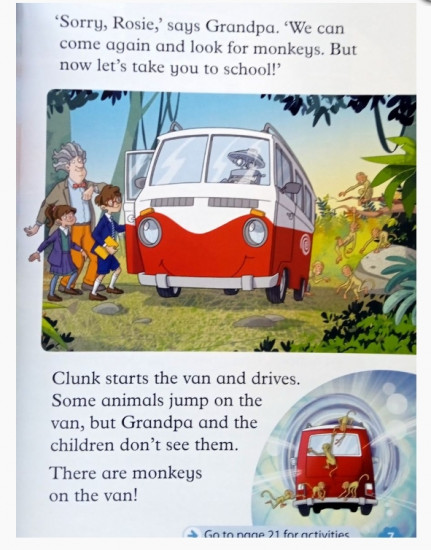 Oxford read and imagine. Monkeys in school