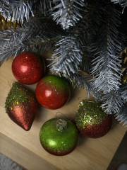 Набор елочных игрушек «Яблоки на снегу» - Фото 13