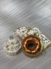 Набор елочных игрушек «Бежевый капкейк» - Фото 5