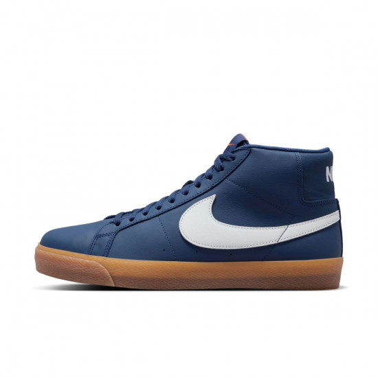 Кроссовки мужские SB Zoom Blazer Mid Navy Gum