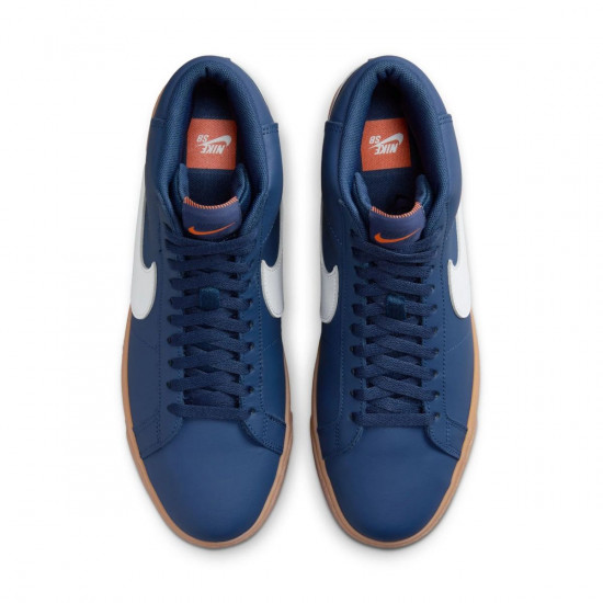 Кроссовки мужские SB Zoom Blazer Mid Navy Gum