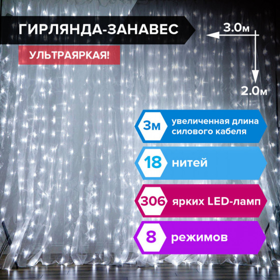Электрогирлянда комнатная